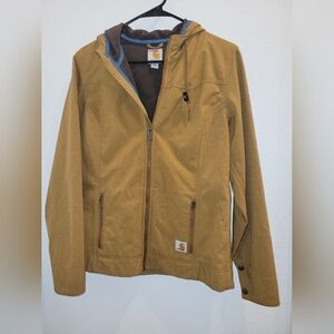 Carhartt Woman Brown Hooded Jacket